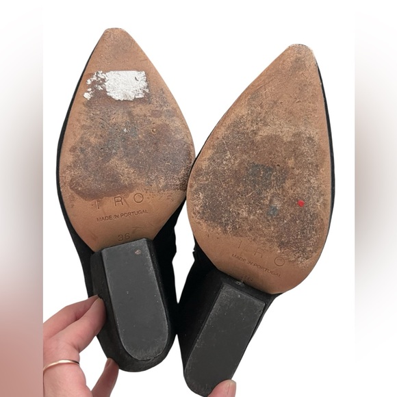 IRO Lasdia Suede Ankle Boots - Picture 6 of 14